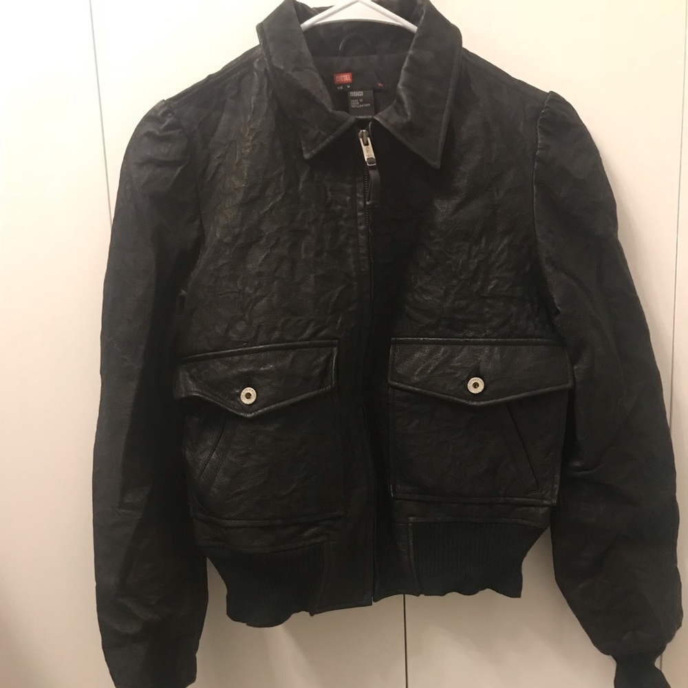 DIESEL leather jacket
